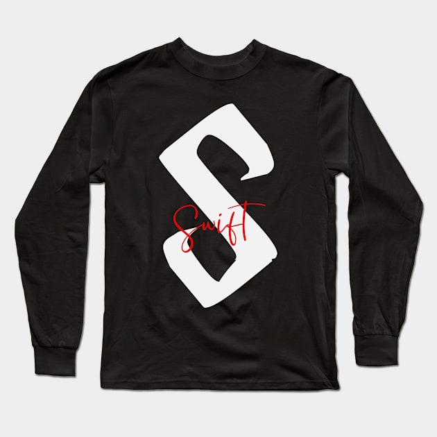 Swift Family Name, Swift Surname, Swift First Name, Swift Last Name Long Sleeve T-Shirt by sketchraging